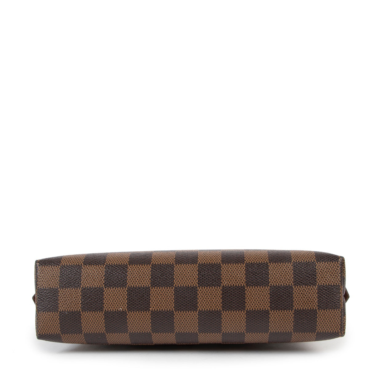Buy an authentic second hand Louis Vuitton Damier Ebene Cosmetic Pouch GM in good condition at Labellov