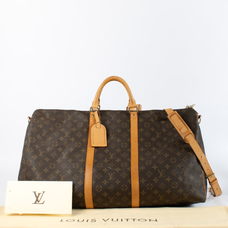 Shop 100% authentic second hand Louis Vuitton Monogram Keepall 60 on Labellov.com