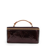 Buy an authentic second hand Louis Vuitton Amarante Vernis Jewelry Box in very good condition at Labellov