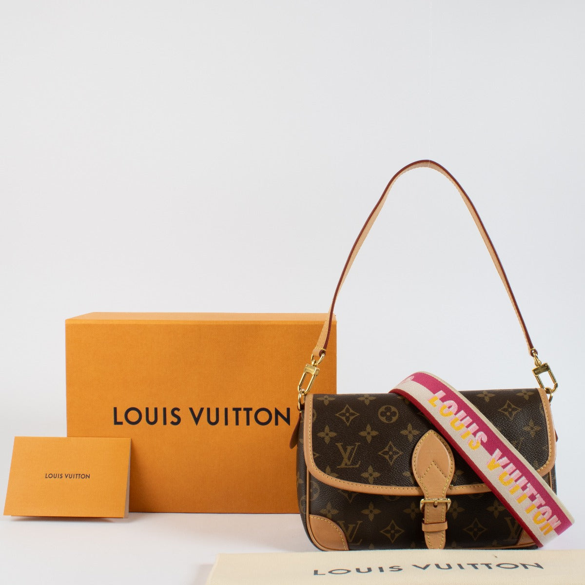 Louis Vuitton Monogram Diane Satchel Bag