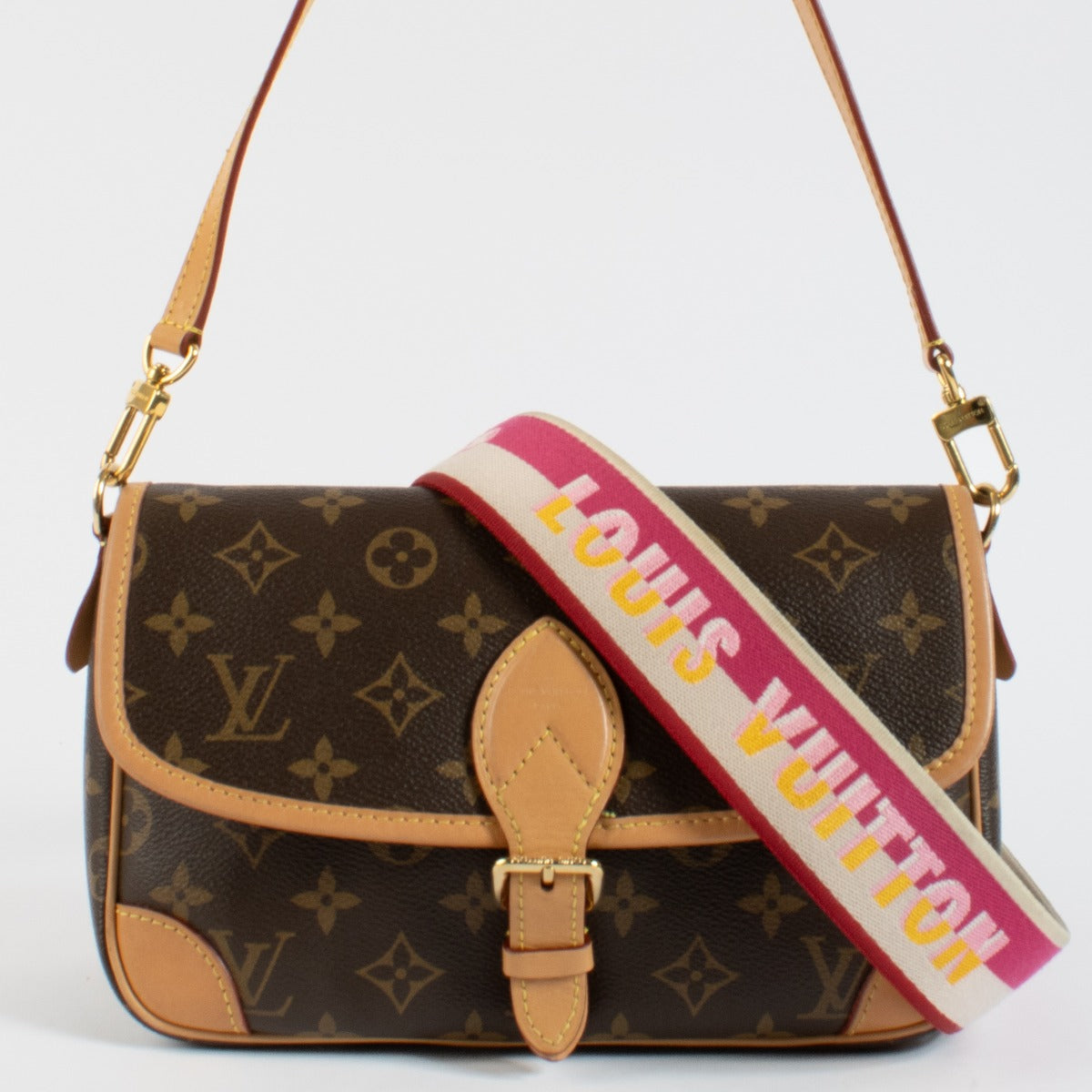 Louis Vuitton Monogram Diane Satchel Bag