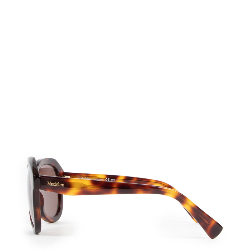 Buy online authentic second hand Max Mara MM Diva tortoise sunglasses in very good condition at Labellov in Antwerp.