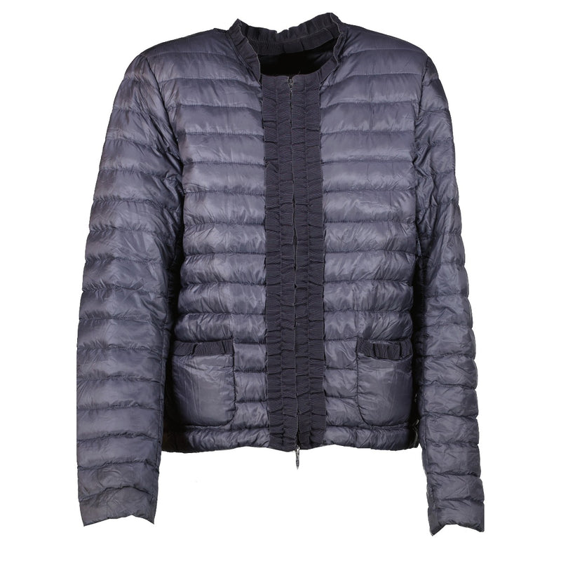 Moncler Purple Florette Lightweight Down Jacket - Size 4