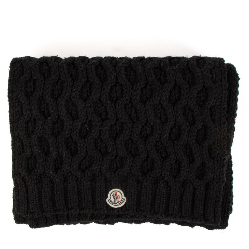 Shop 100% authentic secondhand Moncler Black Beanie Scarf Set on Labellov.com