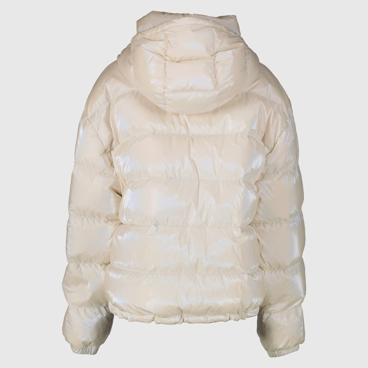 Moncler Pearly White Moselotte Down Jacket - Size 3