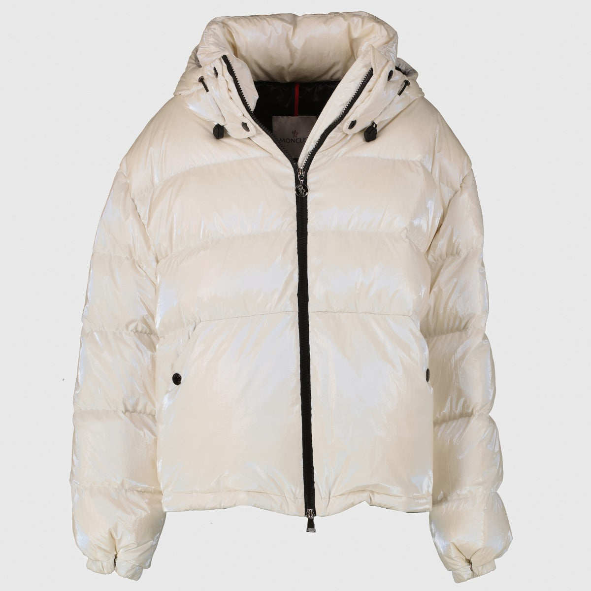 Moncler Pearly White Moselotte Down Jacket - Size 3