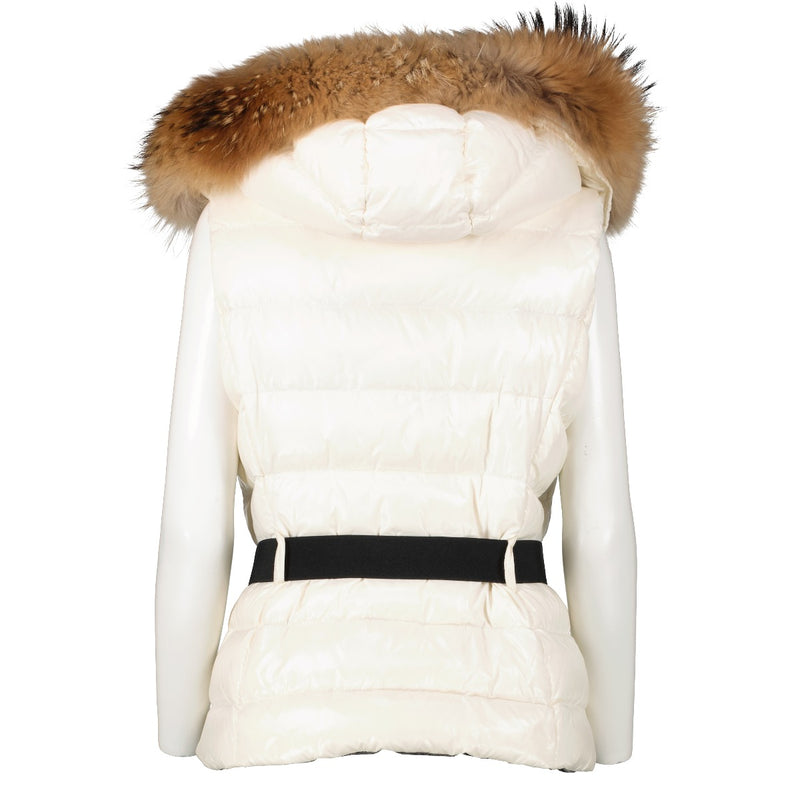 Moncler White Rue Gilet Down Jacket