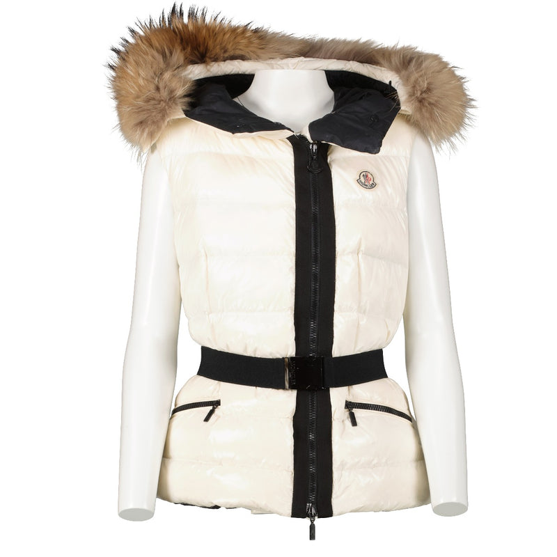 Moncler White Rue Gilet Down Jacket