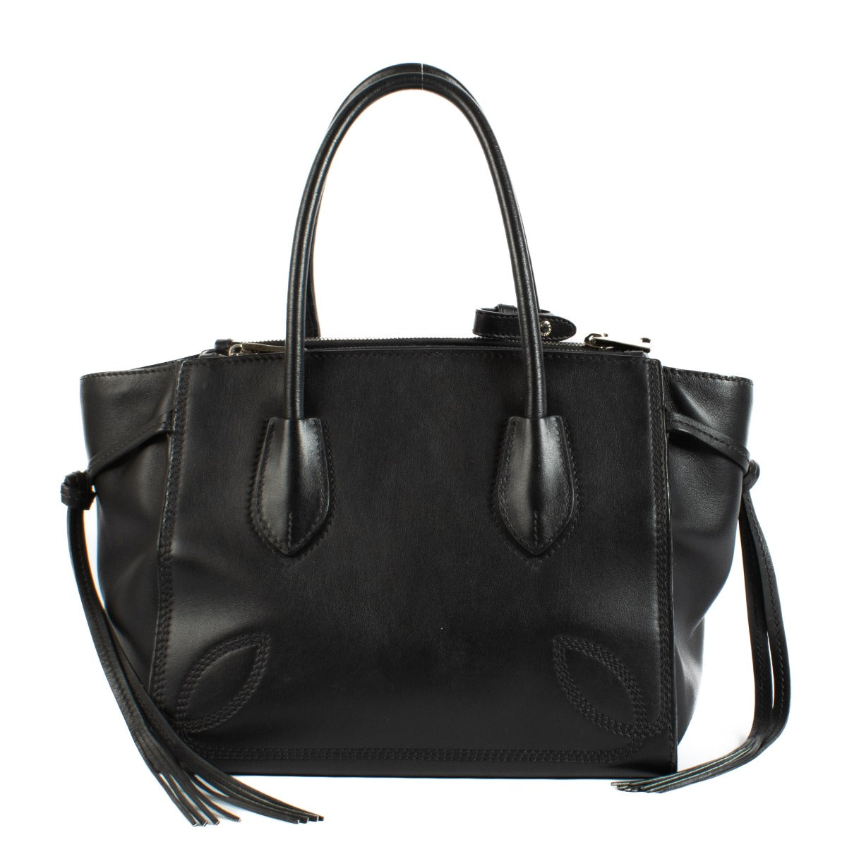 Shop safe online at Labellov in Antwerp, Brussels and Knokke this 100% authentic second hand Prada Black City Sport Twin Tote Bag