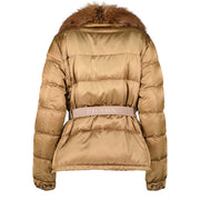 authentic second hand Prada Brown Down Jacket - Size IT 48 on Labellov.com