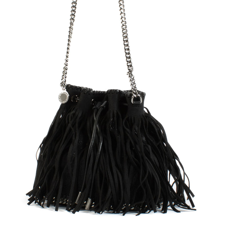 Shop safe online at Labellov in Antwerp, Brussels and Knokke this 100% authentic second hand Stella McCartney Black Bucket Bag