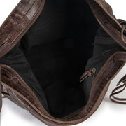 Shop safe online at Labellov in Antwerp this 100% authentic second hand Balenciaga Brown Flat Messenger Crossbody Bag