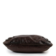 Shop safe online at Labellov in Antwerp this 100% authentic second hand Balenciaga Brown Flat Messenger Crossbody Bag