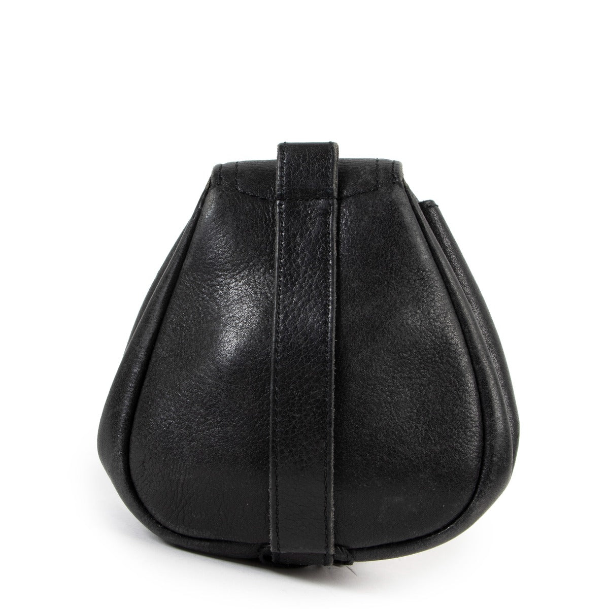 Delvaux Black Mini Cerceau Belt Bag