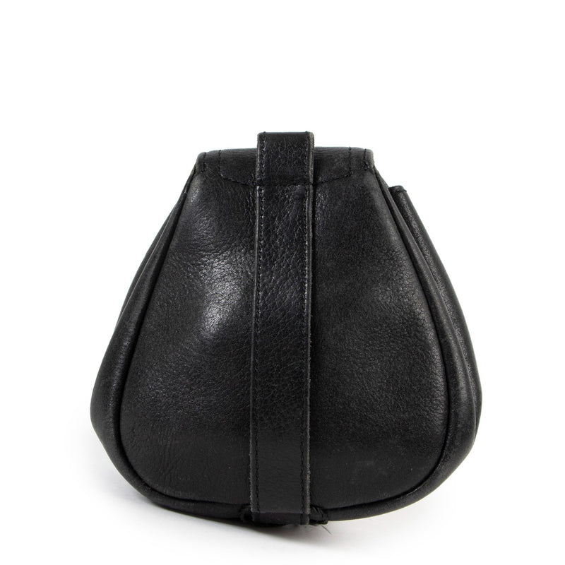 Delvaux Black Mini Cerceau Belt Bag