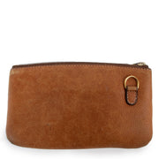 Shop safe online at Labellov in Antwerp this 100% authentic second hand Delvaux Cognac Leather Pouch