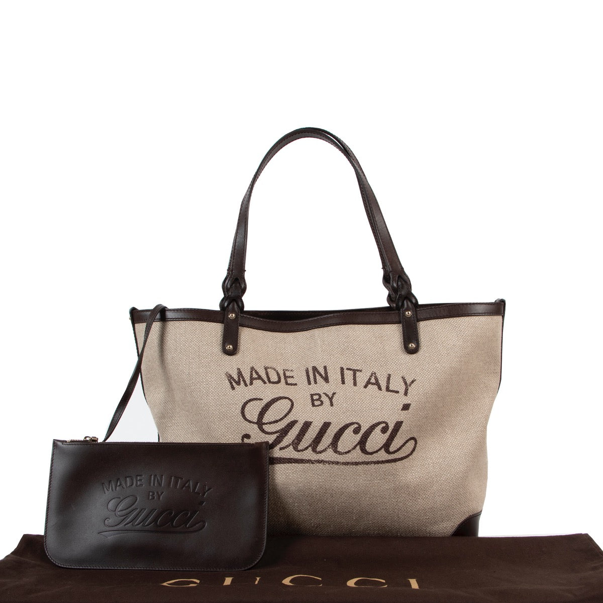 Gucci Canvas Tote Bag