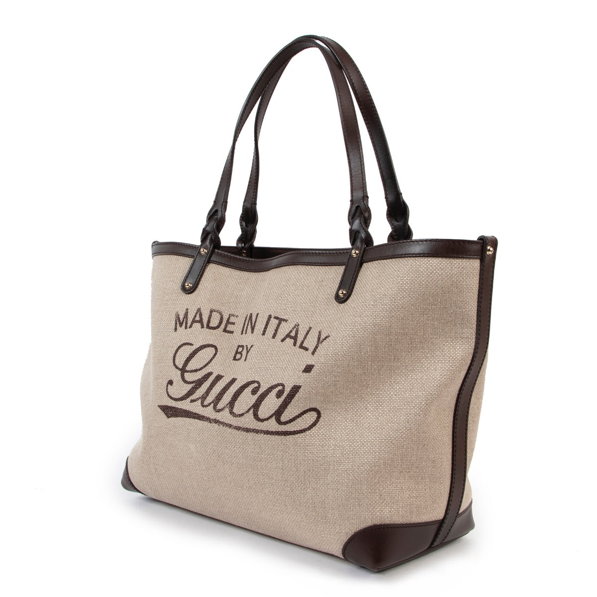 Gucci Canvas Tote Bag