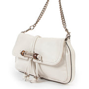 Shop safe online at Labellov in Antwerp this 100% authentic second hand Gucci Ivory White Leather Croisette Shoulder Bag