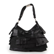 Shop safe online at Labellov in Antwerp this 100% authentic second hand Saint Laurent Black Mombasa Top Handle Bag