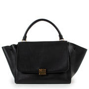 Céline Black Leather Trapeze Top Handle for the best price at Labellov secondhand