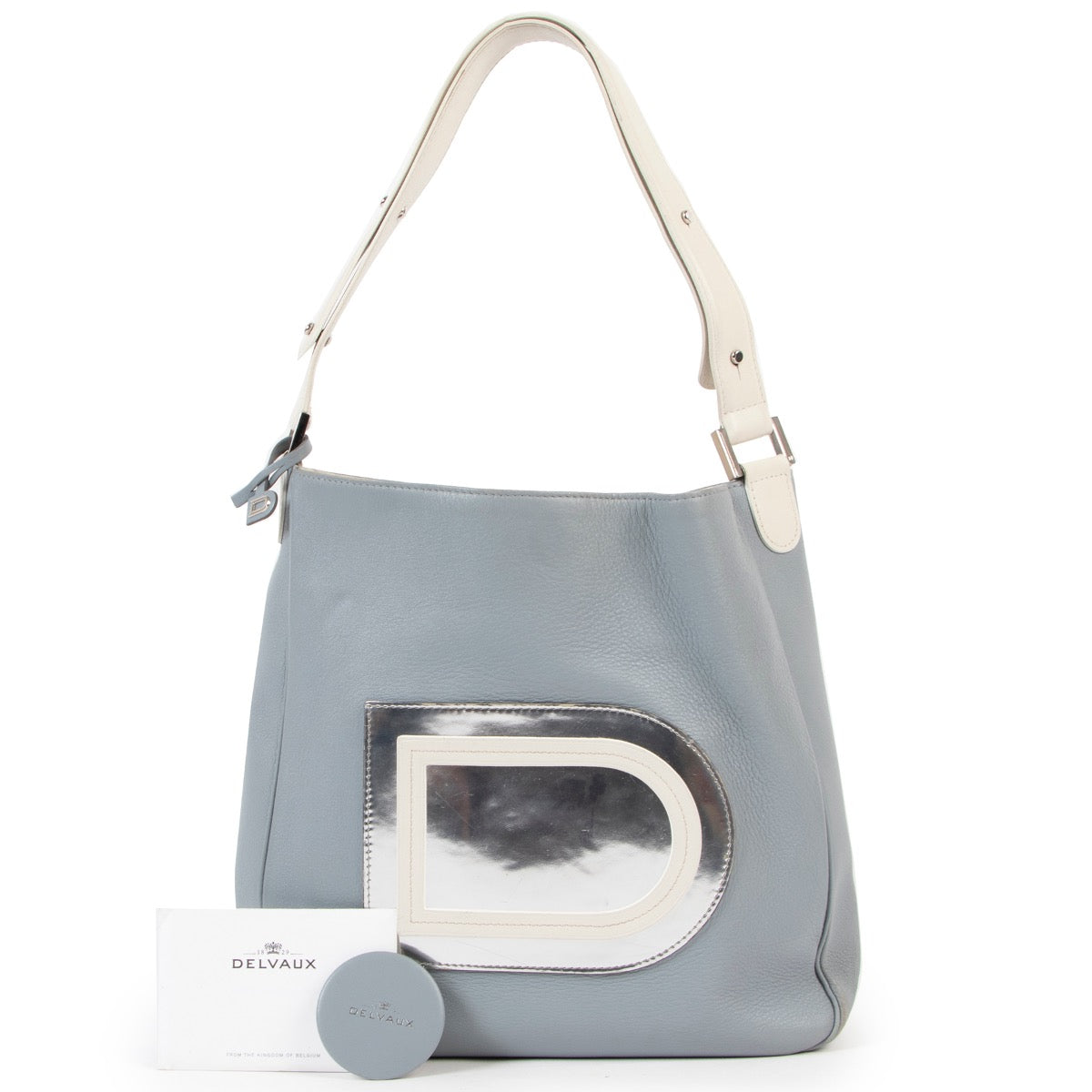 shop safe online Delvaux Baby Blue Louise Shoulder Bag . skip the waiting list shop safe online Delvaux Baby Blue Louise Shoulder BagHandle Bag