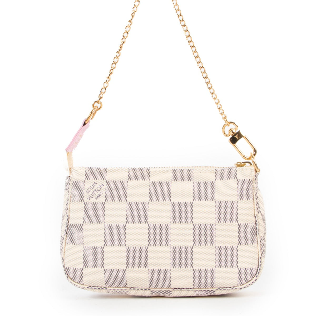Louis Vuitton Mini Pochette Accessoires Damier Azur Collection Croisière 2016