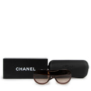 Chanel Brown Shield Pilot 6006 Sunglasses