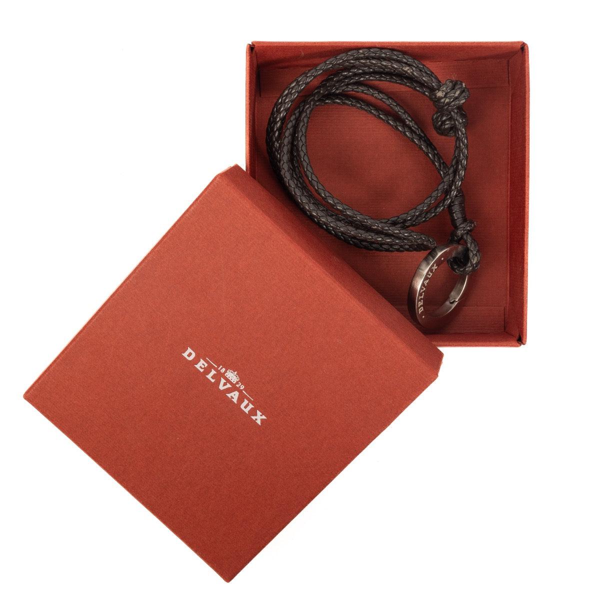 Shop 100% authentic second-hand Delvaux Brown Glasses Necklace on Labellov.com