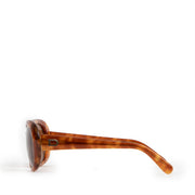 Second hand Delvaux Tortoise 1016 Oval Sunglasses at Labellov