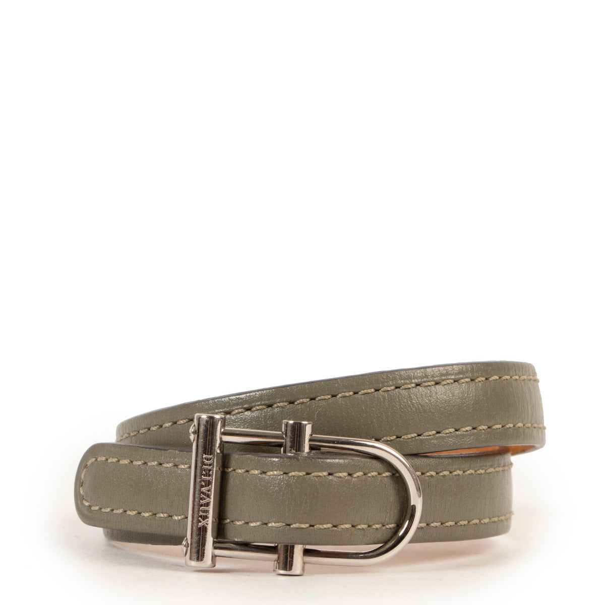 Shop online luxury second hand designer vintage Delvaux Leather Bracelet at Labellov