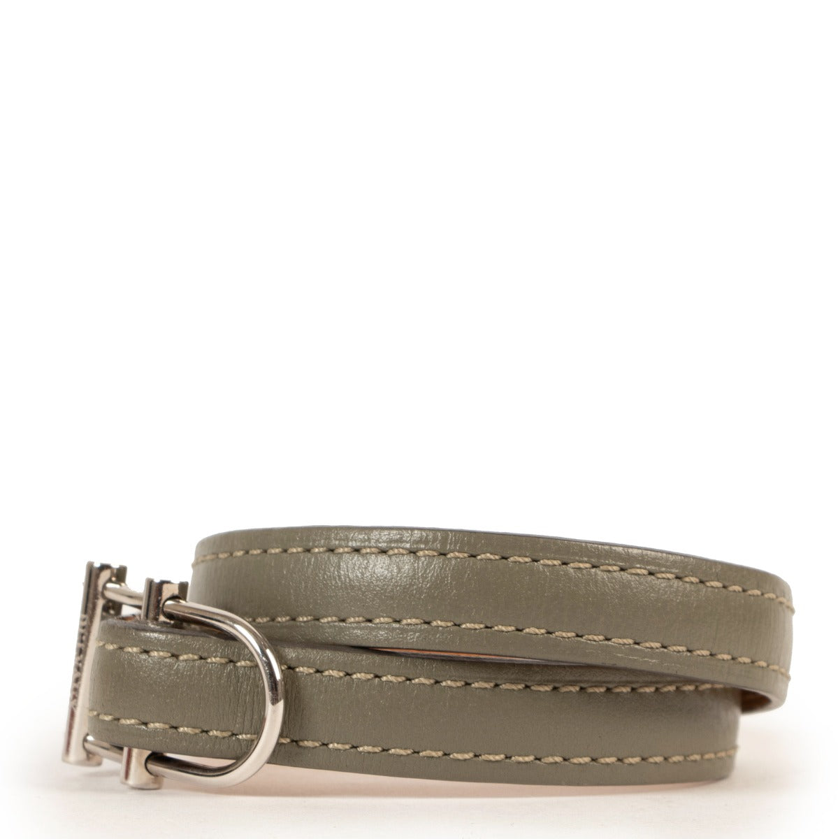 Shop online luxury second hand designer vintage Delvaux Leather Bracelet at Labellov