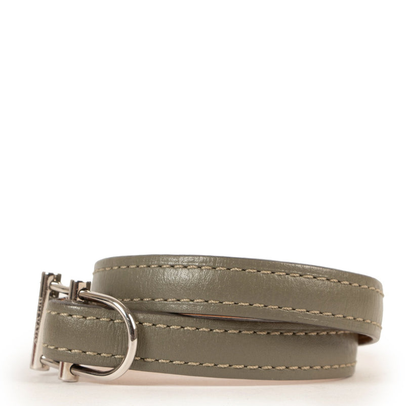 Shop online luxury second hand designer vintage Delvaux Leather Bracelet at Labellov