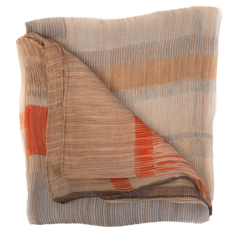 Shop 100% authentic second-hand Delvaux Multicolor Silk Scarf on Labellov.com