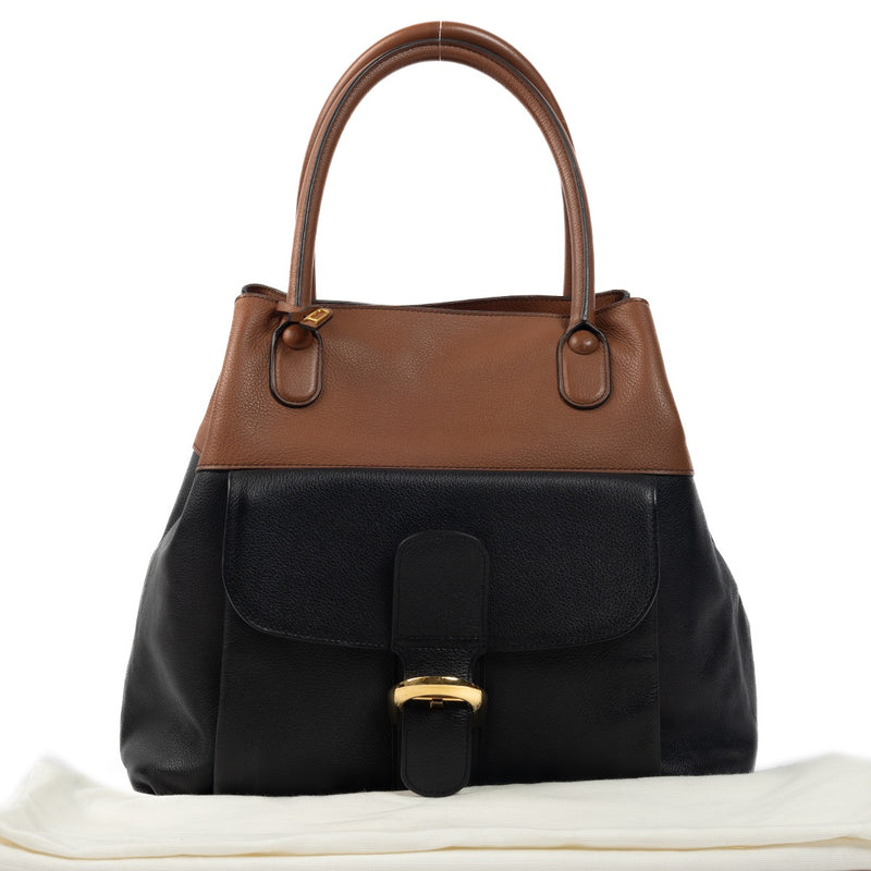 Shop 100% authentic second-hand Delvaux multicolor top handle bag on Labellov.com