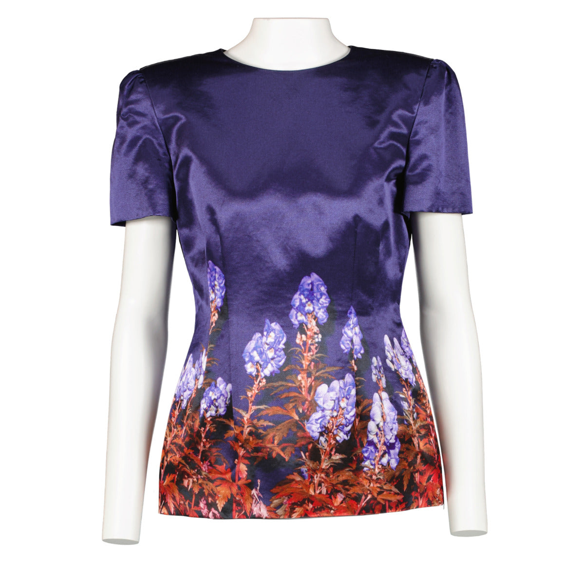 Haut à basque bleu Dries Van Noten - taille 36