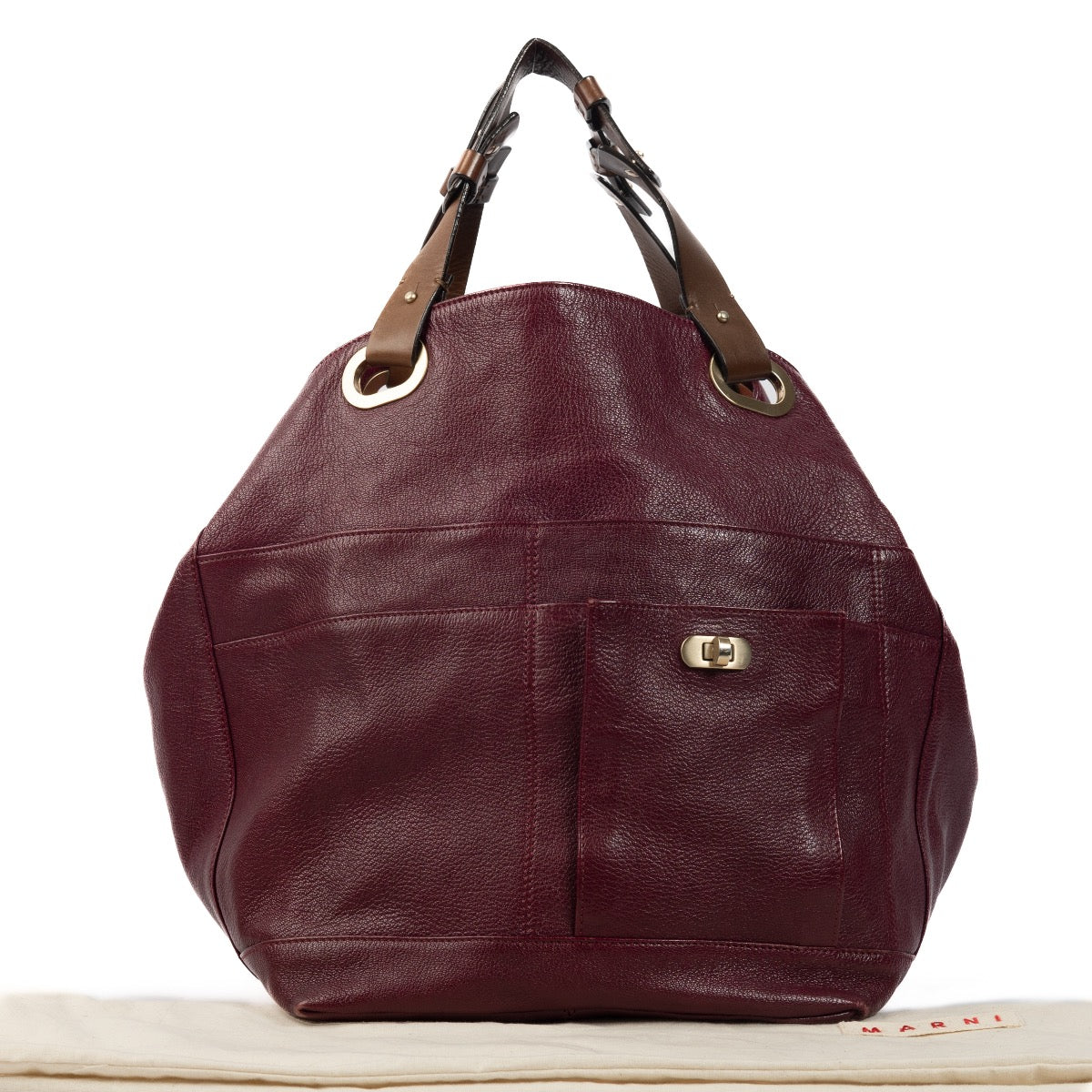 Shop 100% authentic second-hand Marni purple shoulder bag on Labellov.com