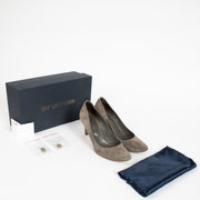 Authentic preloved Sergio Rossi Grey Pumps on Labellov.com