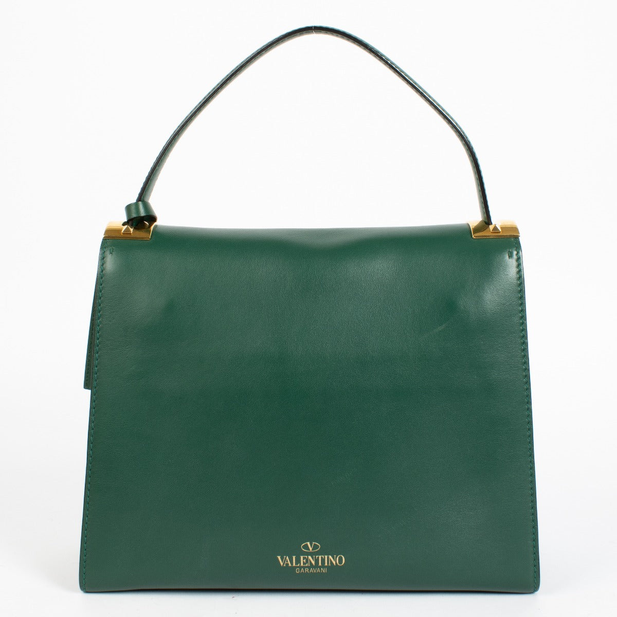 Authentic preloved Valentino Garavani Green Rockstud Bag on Labellov.com