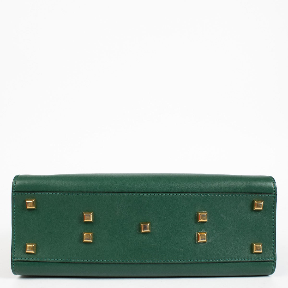 Authentic preloved Valentino Garavani Green Rockstud Bag on Labellov.com