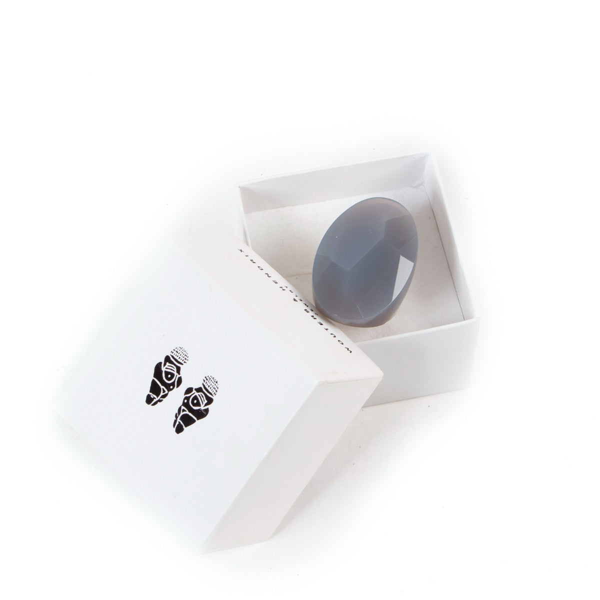 Koop tweedehandse juwelen van Wouters & Hendrix Turquoise Agate Silver Ring voor de beste prijs bij Labellov in Antwerpen.