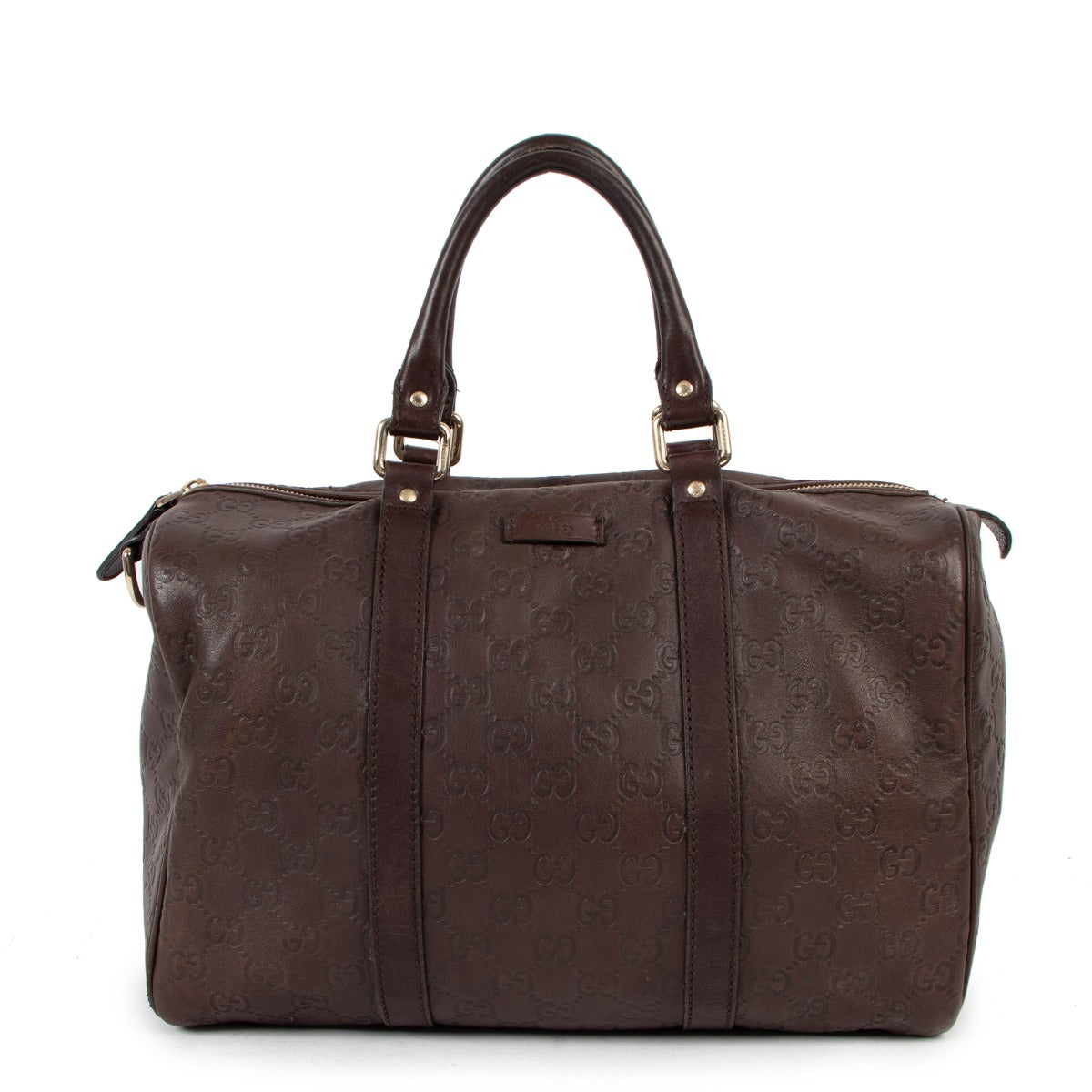 Buy online an authentic second hand Gucci Brown Guccissima Medium Joy Boston Bag