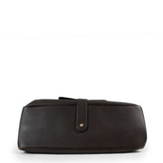 Shop safe online at Labellov in Antwerp this 100% authentic second hand Delvaux Café Brown Le Colette GM Crossbody Bag
