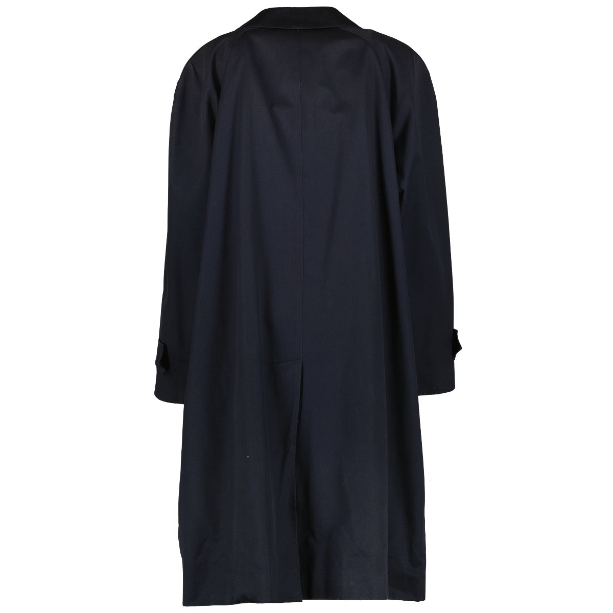 shop 100% authentic second hand Burberry Blue Trenchcoat - Size 42 on Labellov.com