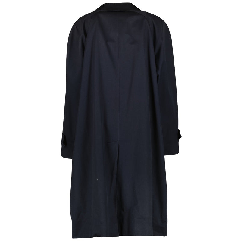 shop 100% authentic second hand Burberry Blue Trenchcoat - Size 42 on Labellov.com