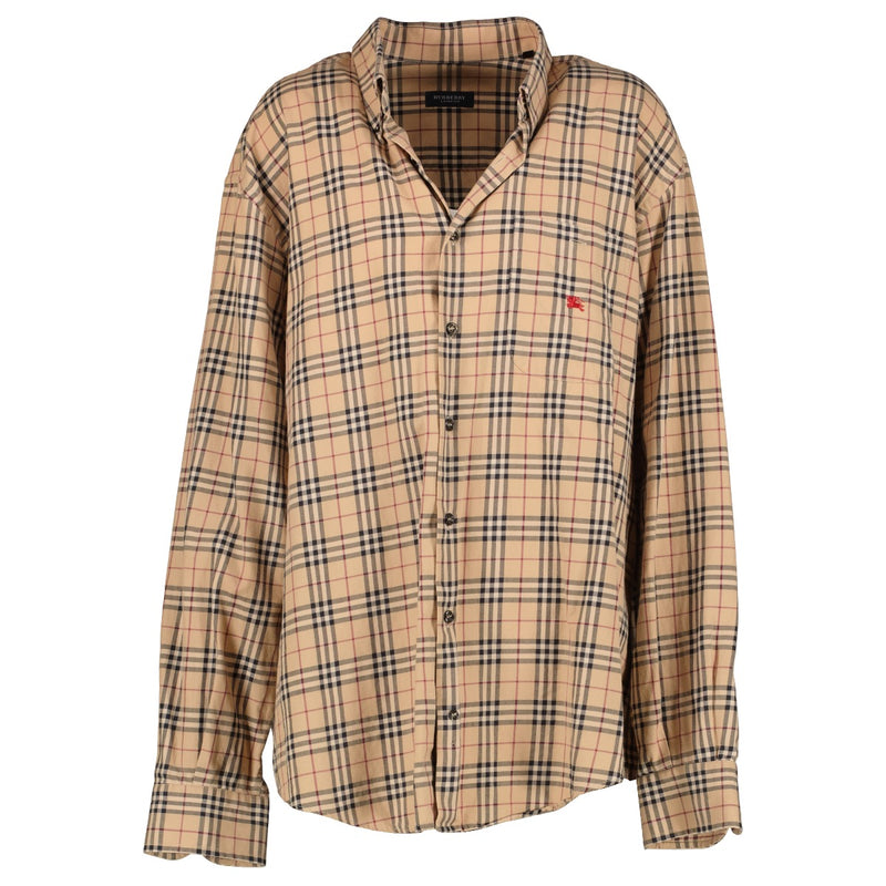 shop 100% authentic second hand Burberry Check Shirt - Size UK 5 on Labellov.com
