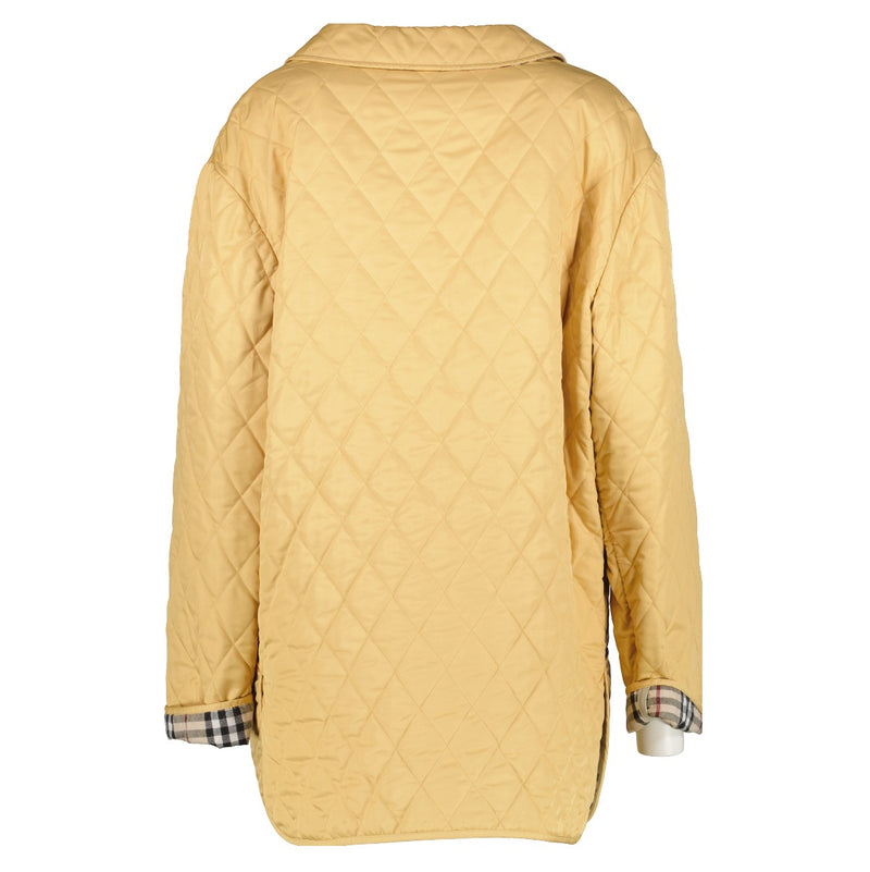 Burberry Yellow Quilted Jacket
