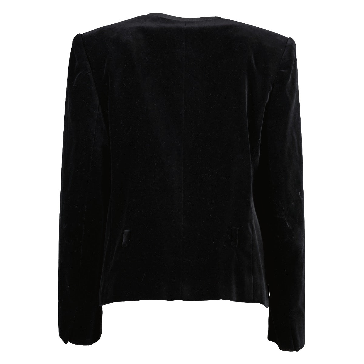 Shop 100% authentic second-hand Céline Black Velvet Blazer Jacket - Size FR 46 on Labellov.com