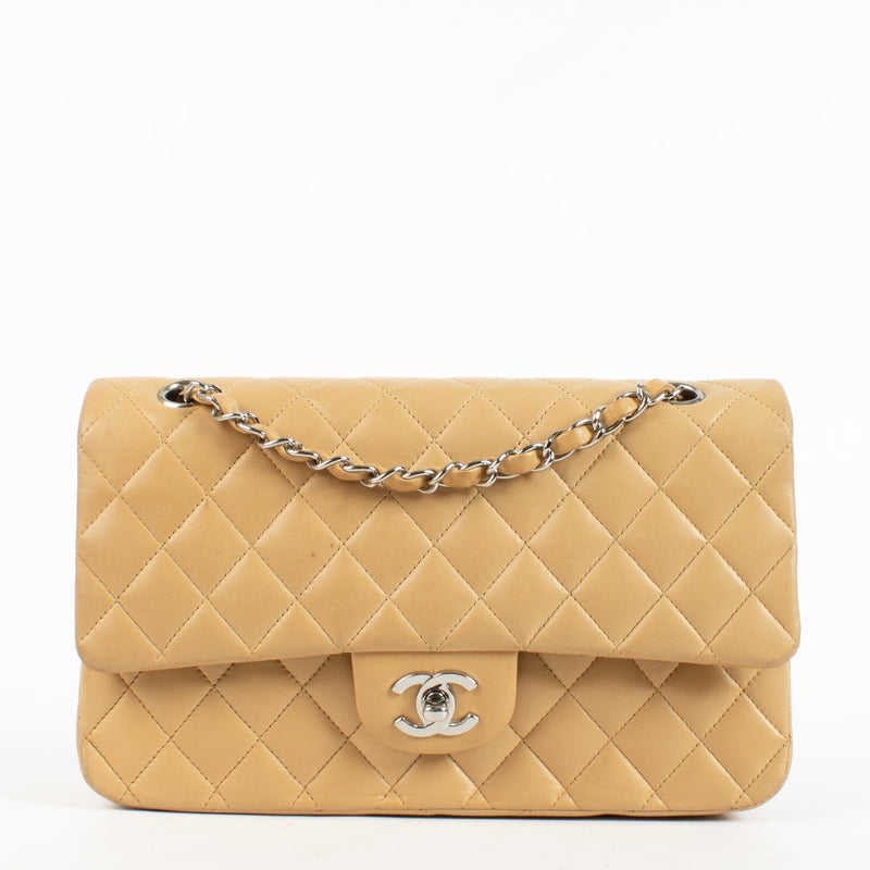 shop 100% authentic second hand Chanel Beige Lambskin Medium Classic 11.12 Bag on Labellov.com