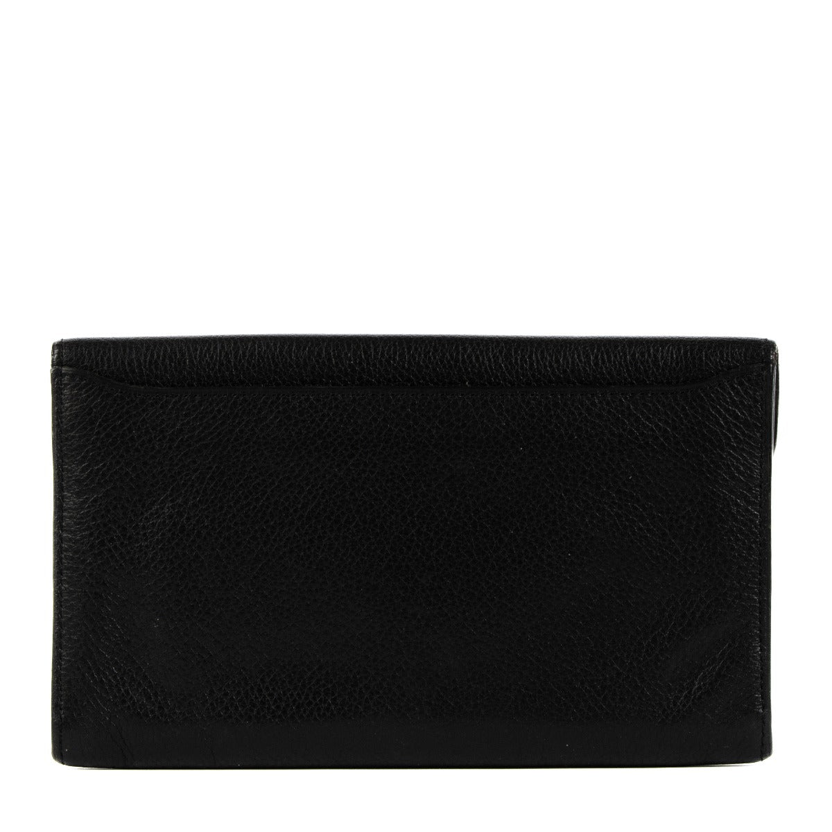 Delvaux Black Leather Vintage Wallet